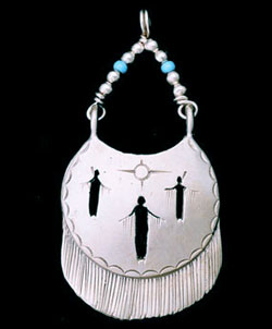 Four Sisters Medicine Bag Pendant