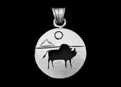 Buffalo Shadow Pendant