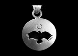 Hawk Shadow Pendant