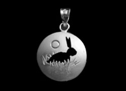 Rabbit Shadow Pendant