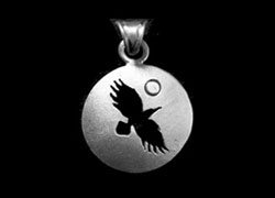 Raven Shadow Pendant