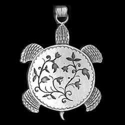 Large Turtle Pendant