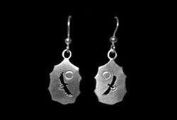 Eagle Hide earrings